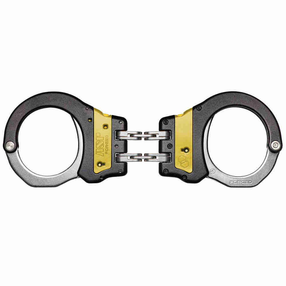 ASP Handschelle Identifier Ultra Plus Cuff Gelenk aus Stahl - gelb