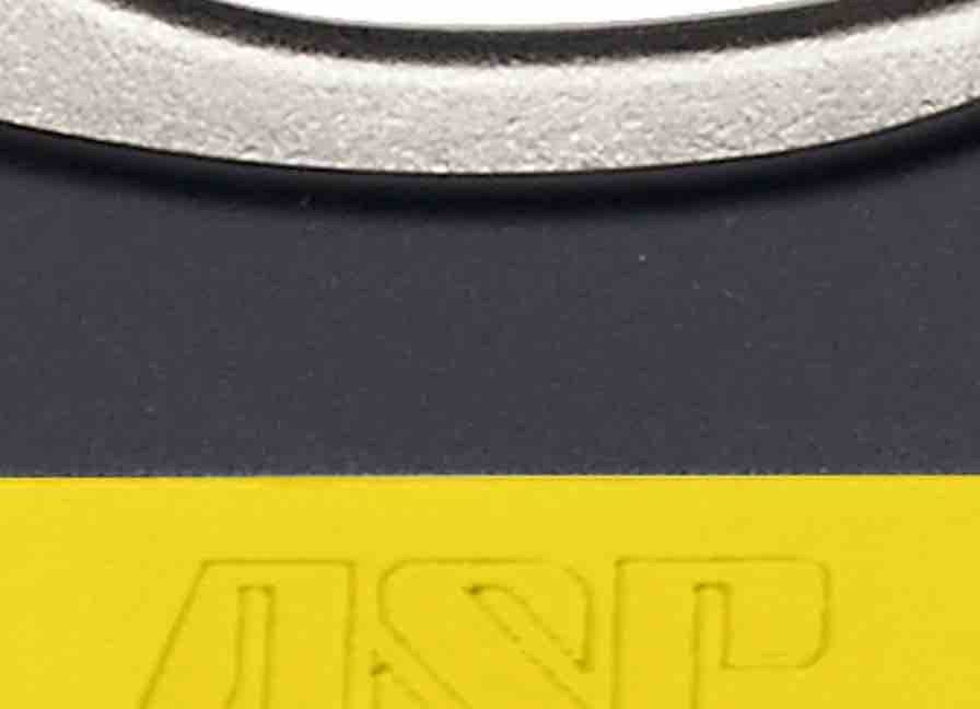 ASP Handschelle Identifier Ultra Plus Cuff Gelenk aus Stahl - gelb