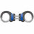 ASP Handschelle Identifier Ultra Plus Cuff Gelenk aus Stahl - blau