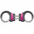 ASP Handschelle Identifier Ultra Plus Cuff Gelenk aus Stahl - pink