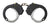 ASP Handschelle Ultra Plus Cuff mit Kette aus Stahl, schwarz