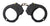 ASP Handschelle Ultra Plus Cuff mit Kette aus Aluminium, schwarz